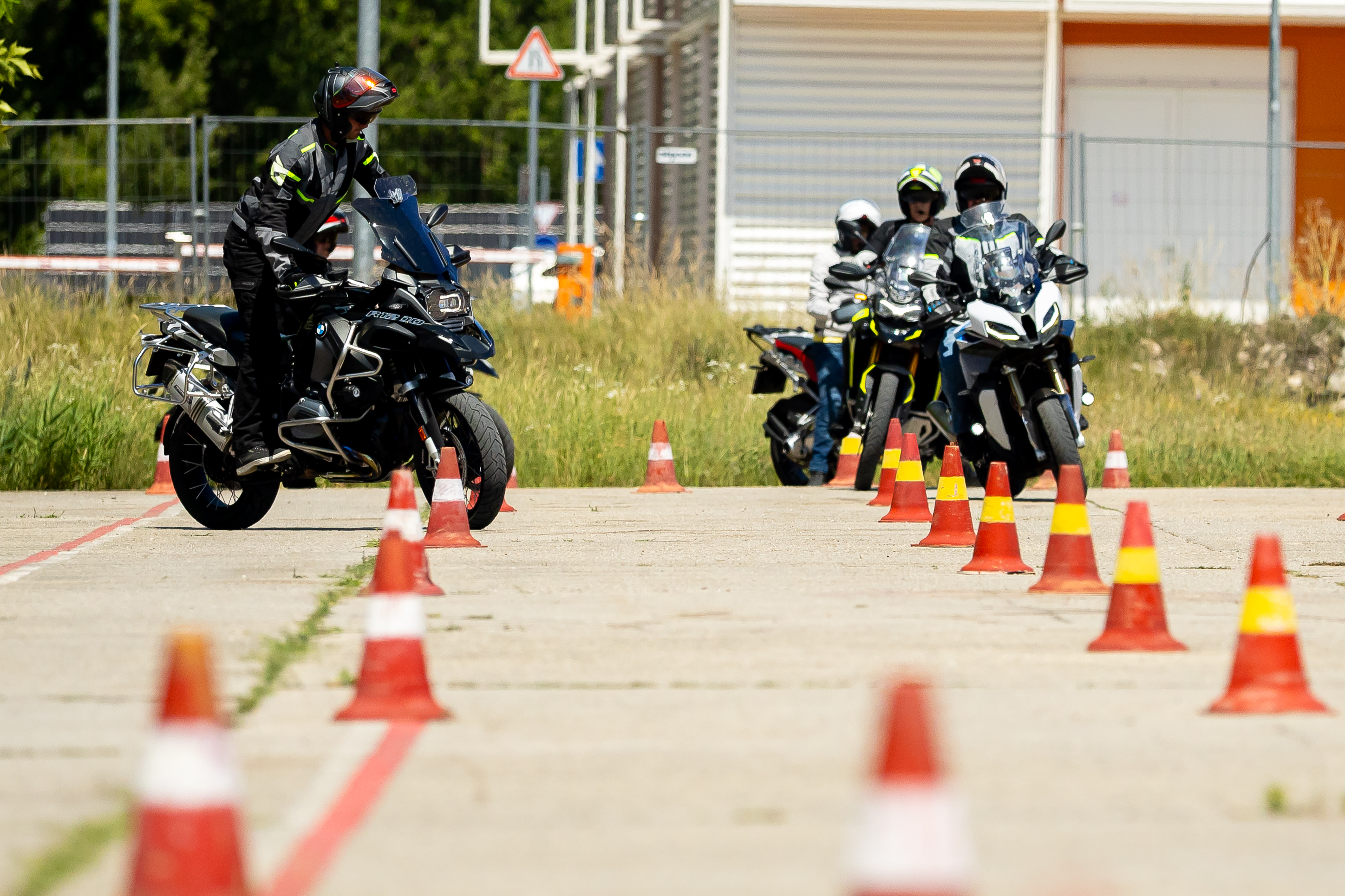 Kezdő motoros tréning